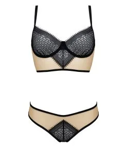 Casmir Soutien-gorge Bustier Et String Denerys -Promos Soutien-gorge Boutique denerys set beige pack