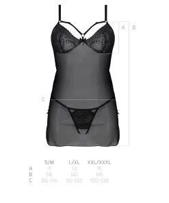 Passion Nuisette Et String Ouvert Drosera -Promos Soutien-gorge Boutique drosera chemise size