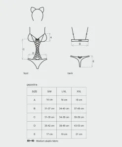 Obsessive Body Sexy Gepardina 7 Obsessive Body Sexy Gepardina -Promos Soutien-gorge Boutique gepardina costume modulable size