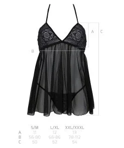 Passion Nuisette Courte Et String Kerria -Promos Soutien-gorge Boutique kerria chemise size