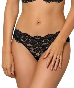 Roza String En Dentelle Newia -Promos Soutien-gorge Boutique newia string black