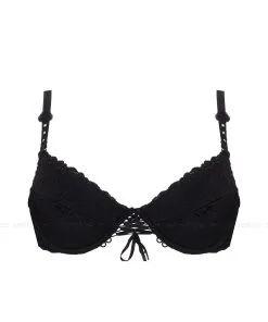 Roza Soutien-gorge Push-up Damaris 5 Roza Soutien-gorge Push-up Damaris -Promos Soutien-gorge Boutique packshot soutien gorge damaris roza noir