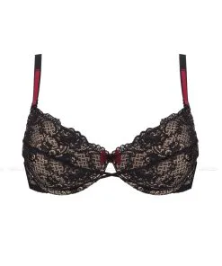 Roza Soutien-gorge Push-up Solaria 9 Roza Soutien-gorge Push-up Solaria -Promos Soutien-gorge Boutique packshot soutien gorge solaria roza noir