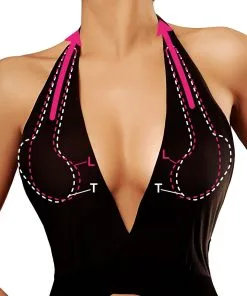 Bye Bra Soutien-gorge Autocollant Et Cache-tétons En Soie