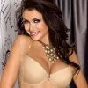 Axami Soutien-gorge Dos-nu Et Bretelles Transparentes Basic (beige)