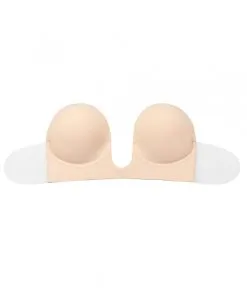 Bye Bra Soutien-gorge Collant Pour Décolleté Plongeant Et Dos-nu U-Style