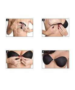 Julimex Soutien-gorge Adhésif Sans Bretelle Et Sans Dos BS-02